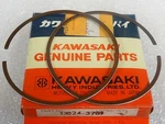 Kawasaki Nos New 13024-3701 Piston Ring Set O/s 1.00 Jl Js JB650 JF650. Price: $49.99.