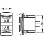 Sea-dog Line 421645-1 Rocker Switch Volt/amp Meter New. Price: $37.31.