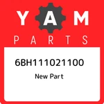 6BH-11102-11-00 Yamaha Cylinder Head Assy 6BH111021100, New Genuine Oem Part. Price: $2769.23.