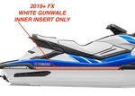 Yamaha Inner Gunwale White Insert Fx-svho 2019+ F3X-U2519-20-00 New. Price: $48.95.