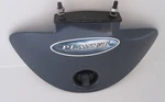 Polaris Pwc Oem 2000 Genesis Console Lid, Hinge, 1/4 Turn Latch, Seal Aero Blue Used. Price: $25.50.