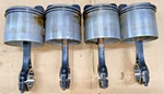 Mercury Drive 120 Hp Pistons Connecting Rods All 4 Used. Price: $199.99.