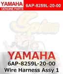 Yamaha New 242 AR190/240 SX190/240 Wire Harness Assy 6AP-8259L-20-00. Price: $1458.25.