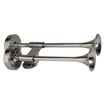 Schmitt & Ongaro Marine Deluxe All-stainless Shorty Dual Trumpet Horn 12V 1001 New. Price: $158.99.