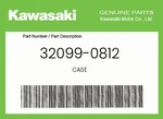 Kawasaki Genuine Case 32099-0812 New. Price: $116.68.