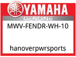 Yamaha Oem Part MWV-FENDR-WH-10 Universal Pwc Fender Set, New. Price: $116.99.