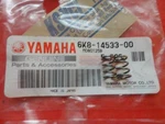Nos Oem Yamaha WR500 WRA650 FX700 SJ700 Adjust Screw Spring QTY2 6K8-14533-00 New. Price: $9.99.