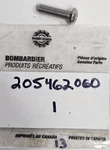 1 New Sea-doo Socket Round Machine 6X20 Stainless Screw Part Oem 205462060 Nos. Price: $6.99.