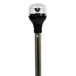 Attwood Lightarmor All-around 12" Aluminum Pole Black Vertical Composi New. Price: $75.95.