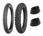 New Shinko 2.75-19 & 3.00-17 244 Series Tire Tube Set For 82-01 Kawasaki KE100. Price: $180.67.