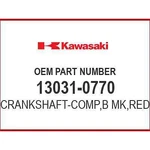Kawasaki Crankshaft-comp,b Mk, 13031-0770 Oem New. Price: $773.22.