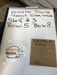Genuine Yamaha 2006-25 TT-R50E Oem Carburetor Float Bowl O-ring 1P6-14147-00 Nib New. Price: $10.00.