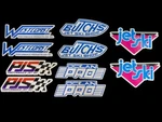 Kawasaki Jet Ski 440 550SX Js 650 Vintage Logo Sticker Kit New. Price: $54.97.