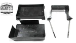 Oem Polaris 2002 Genesis 1200 Carb Battery Cover + Base & Bracket W/ Bolts Used. Price: $69.99.
