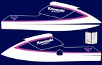 Kawasaki 650 Sx 1990 Jetski / Graphic Set Kit Decal Stickers New. Price: $180.00.