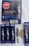 Spark Ngk-iridium LFR7AIX Stock No. 2309 Set Of 4 Plugs New. Price: $29.99.