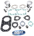 Kawasaki 650 Sx X2 Jet Mate Piston Gasket Top End Rebuild Kit Std 76MM New. Price: $187.84.
