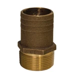 FF-2000 Groco 2" Npt X 2-1/4" Bronze Full Flow Pipe To Hose Straight Fitting New. Price: $73.09.