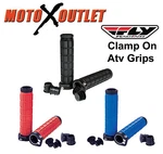 Fly Racing Clamp On Atv Grips Handlebar Thumb Throttle Quad Lock Bmx New. Price: $19.95.