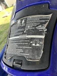 2008 Yamaha Wave Runne Sport VX1100 Oem Black Glove Box Cover Lid Used. Price: $64.99.