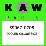 39067-0708 Kawasaki Cooler-oil,outside 390670708, New Genuine Oem Part. Price: $286.88.