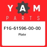 F1G-61596-00-00 Yamaha Plate F1G615960000, New Genuine Oem Part. Price: $20.94.