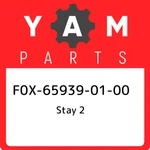 F0X-65939-01-00 Yamaha Stay 2 F0X659390100, New Genuine Oem Part. Price: $31.29.