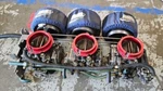 Yamaha 66V Triple Carbs Carburetors Rail Rack 2002 For. Price: $399.99.