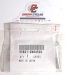 Nos Honda Cm Cbr Trx FES1259 Etc Bolt,flange 8X45 95801-0804500 New Oem. Price: $9.94.