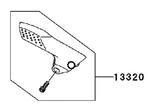 Kawasak Reverse Lever Assy 13320-0573 Ultra 250 260X 260LX 13320-0027 13320-0046 New. Price: $65.95.
