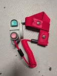 Kawasaki 650 750 Jet Ski Start Stop Switch With New Lanyard Sx X2 Ss Js Jf Used. Price: $124.99.