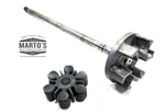 Oem Kawasaki 2007-2010 Ultra 250X 260X 260LX Driveshaft & Coupler + Rubber Used. Price: $49.99.