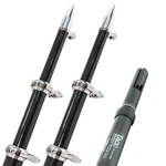 Taco OT-4200CF-HD 20' Carbon Fiber Twist & Lock Outrigger Poles Bases Black New. Price: $2477.00.