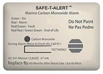 Mti 62-541-WT-MARINE Safe T-alert Series Carbon Monoxide Alarm Wht Surface New. Price: $77.02.