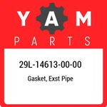 29L-14613-00-00 Yamaha Gasket, Exst Pipe 29L146130000, New Genuine Oem Part. Price: $41.21.