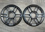 Fusion XS-X65SPG 6.5" Sport Grill Covers Marine Speakers Pair Grey New Old Stock. Price: $30.00.