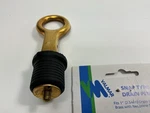 Valmar 32292 Boat Drain Plug, Snap Type 1 Inch Brass Neoprene New. Price: $9.86.