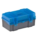 Plano 122850 Flip Top Rifle Ammo Case Round Dark Gray/transparent Blue New. Price: $15.92.
