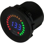 Sea-dog Round Voltage Meter Dc 5V-15V W/rainbow Dial Line 421617-1 Ex New. Price: $32.20.
