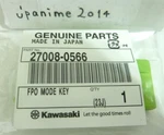 Kawasaki Genuine Fpo Mode Key 27008-0566* New. Price: $39.64.