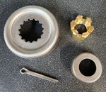 New Oem Yamaha Propeller / Nut Kit 67F-W4599-00-00. Price: $54.99.