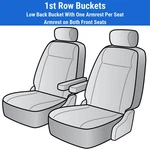 Neosupreme Seat Covers For 2015-2019 Fiat 500 New. Price: $220.00.