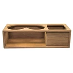 Whitecap Teak Two Insulated Drink/binocular Rack W/tray 62616 New. Price: $71.99.