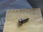 Nos Pan Head Screw Fits: Kawasaki 86-87 JF650 223R0620 New. Price: $9.99.
