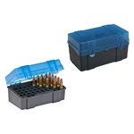 Plano 50 Count Rifle Ammo Hard Case Green Gun Ammunition Box 9MM .38 .44 .45 New. Price: $12.52.