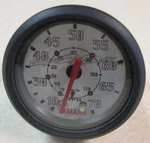 Faria Yamaha Exciter Boat Gauge 2" Domed Lens Speedometer 0-70 Mph SE7025A New. Price: $37.99.