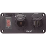 Blue Sea 4363 Accessory Panel 12V Socket & Dual Usb New. Price: $47.48.