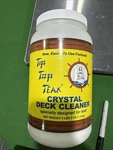 Tip Top Teak Crystal Deck Cleaner Half Gallon New. Price: $50.00.
