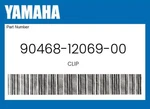 Yamaha Genuine Clip 90468-12069-00 New. Price: $9.34.