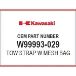 Kawasaki Tow Strap Mesh Bag W99993-029 Oem New. Price: $18.74.
